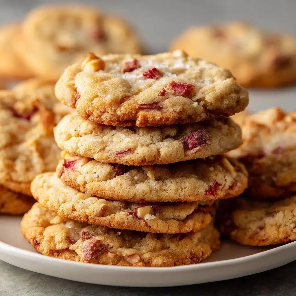 Brown Sugar Rhubarb Cookies Recipe