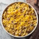 Creamy Ranch Beef and Sweet Corn Bowtie Casserole Recipe
