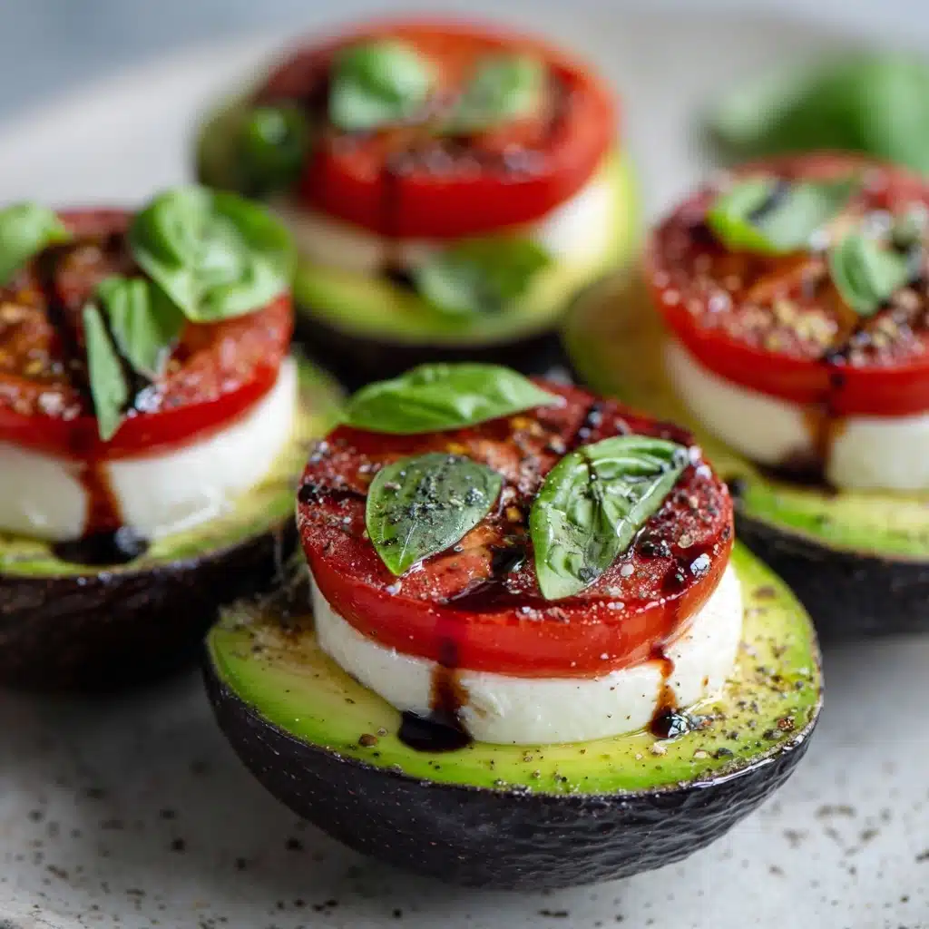 Caprese Stuffed Avocados Recipe - Recipe Image