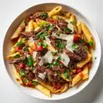 Delicious Garlic Beef Pasta Recipe