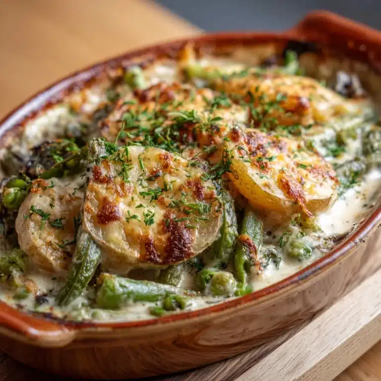 Green Bean and Potato Casserole Recipe