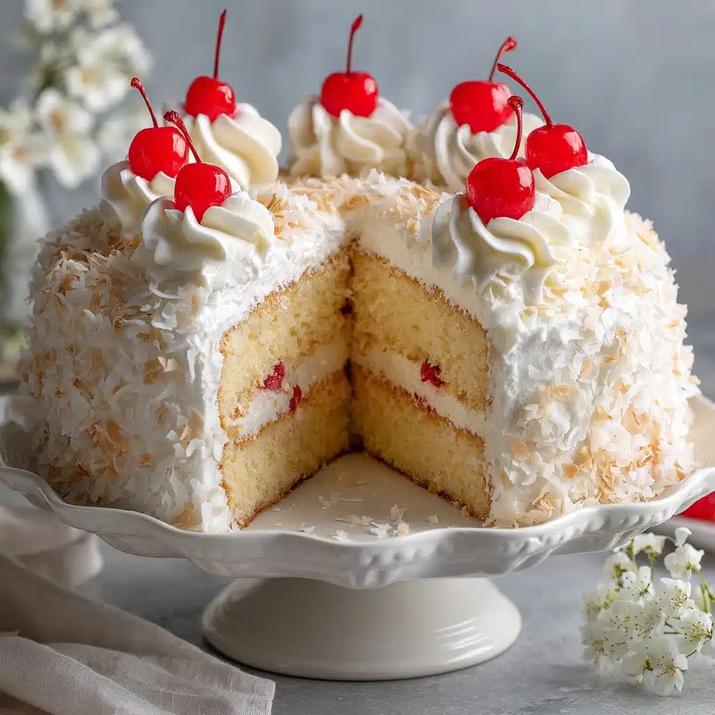 Old-Fashioned Snowball Cake Recipe