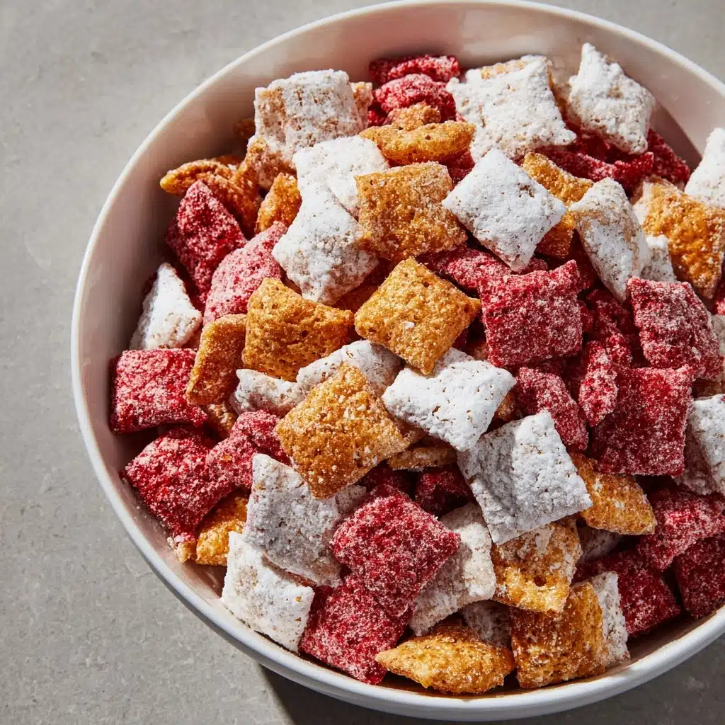 Cherry Cheesecake Puppy Chow Recipe