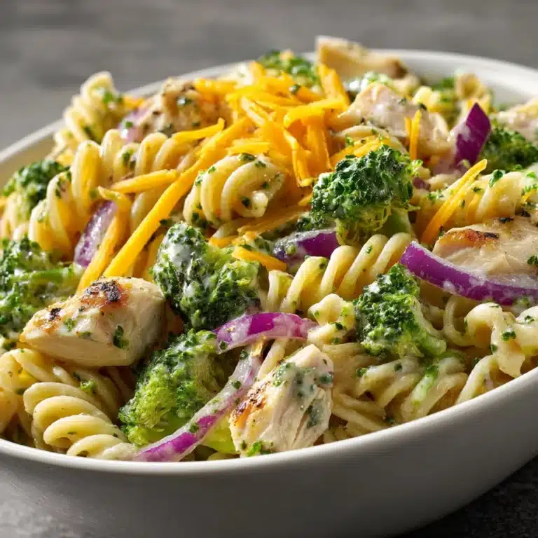 Chicken Broccoli Pasta Salad Recipe