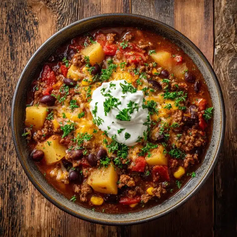 Slow Cooker Cowboy Casserole Recipe