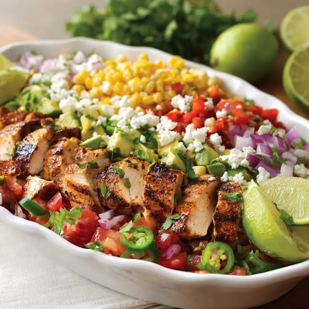 Healthy Street Corn-Inspired Chicken Salad Recipe - Recipe Image
