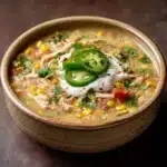Flavorful Mexican Street Corn White Chicken Chili
