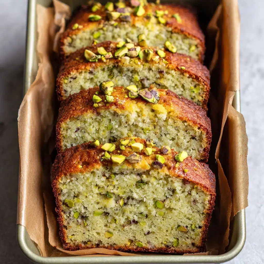 Pistachio Pudding Bread Recipe
