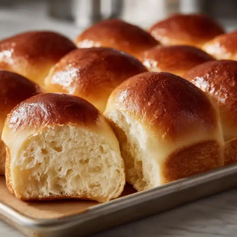Fluffy Homemade Rolls Recipe