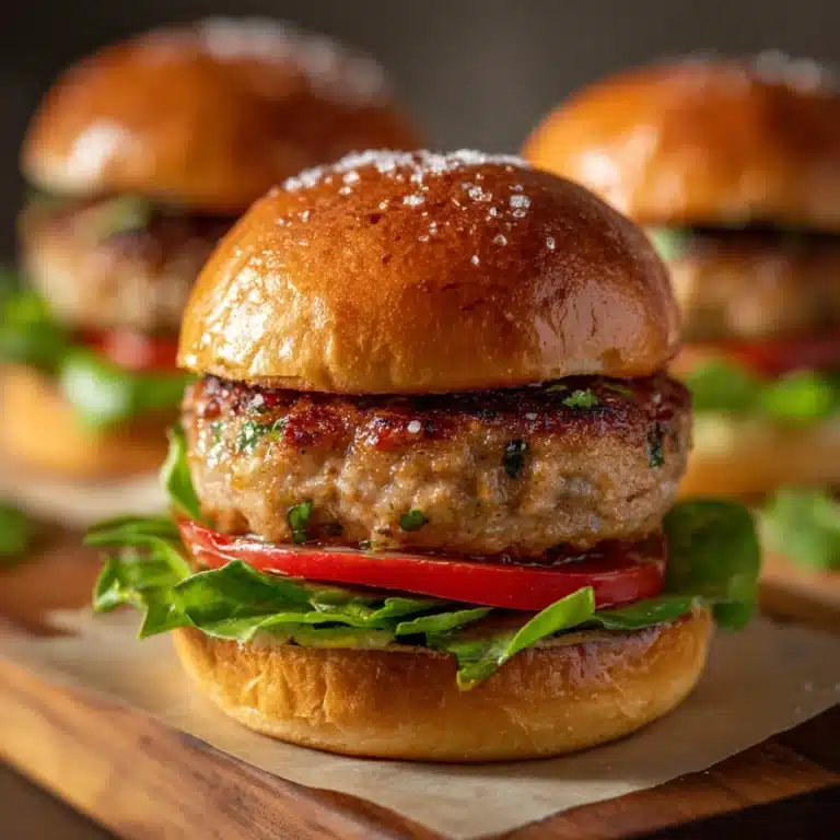 Turkey Burgers Recipe