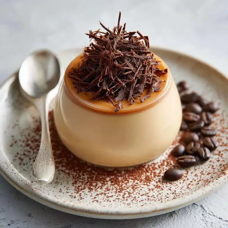 Creamy Coffee Panna Cotta Delight
