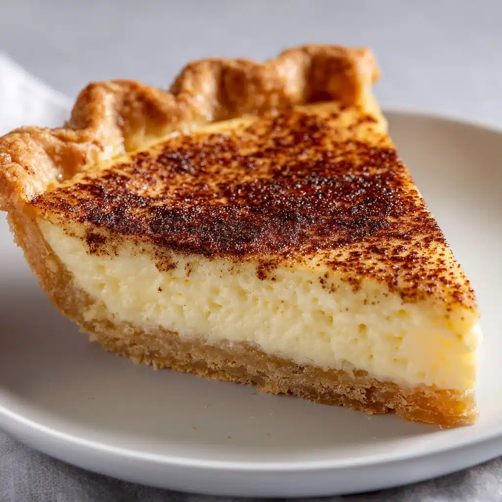 Old Fashioned Egg Custard Pie Recipe