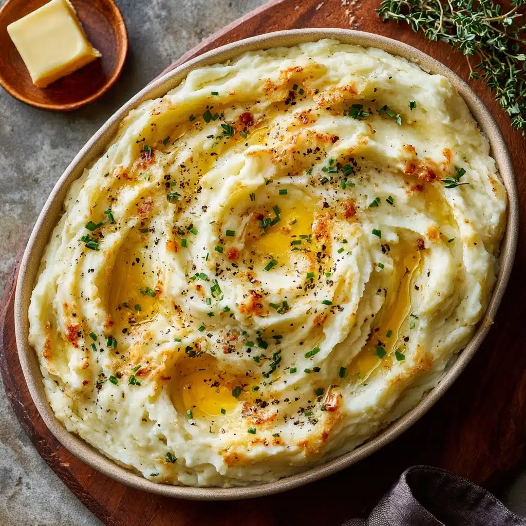 Heavenly Cream Cheese Mashed Potatoes