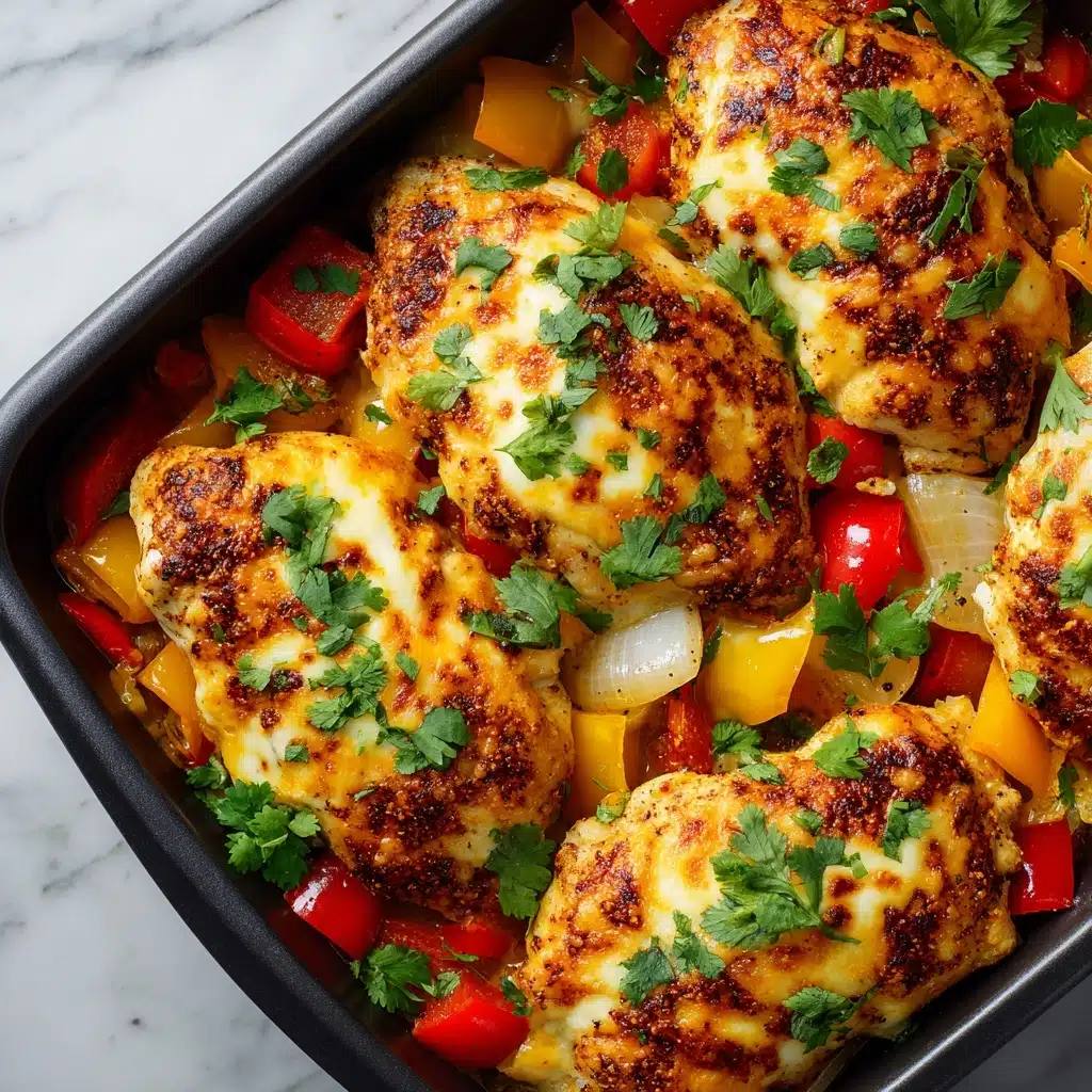 Fajita Stuffed Chicken Recipe - Recipe Image