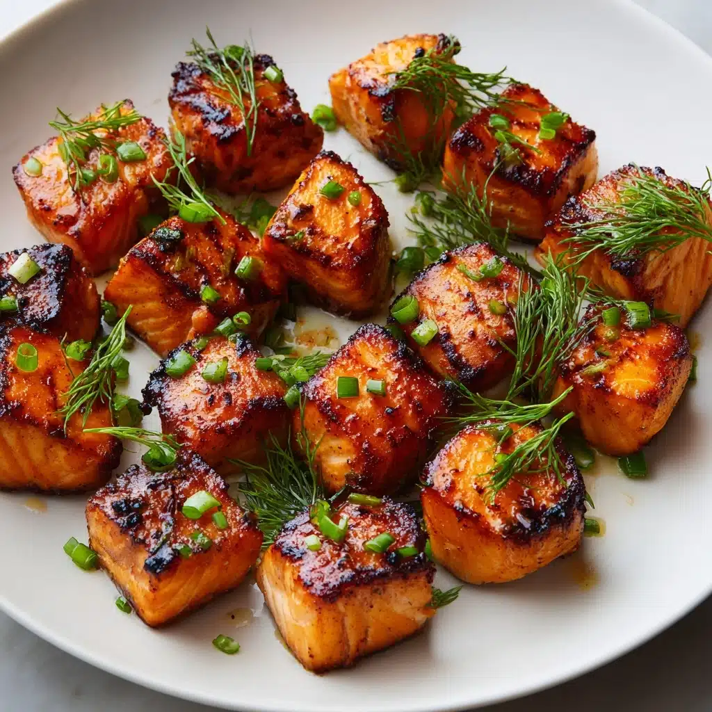 Pan-Seared Salmon Bites Recipe - Recipe Image