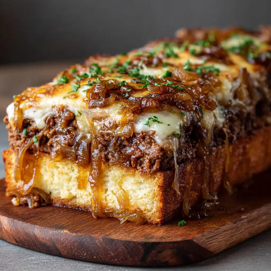 French Onion Meatloaf Recipe - Recipe Image