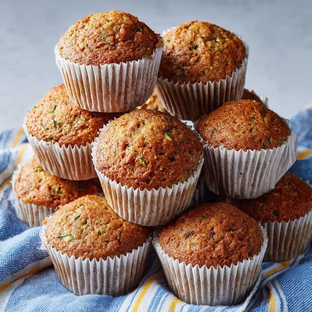 Banana Zucchini Bread Muffins Recipe - Recipe Image