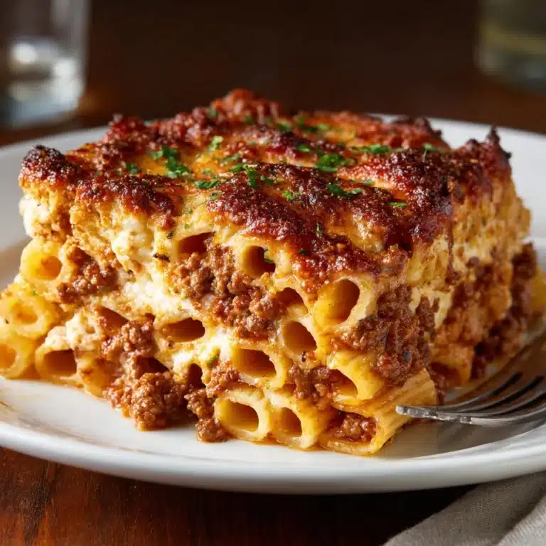 Beef Pasta in Tomato Sauce Recipe