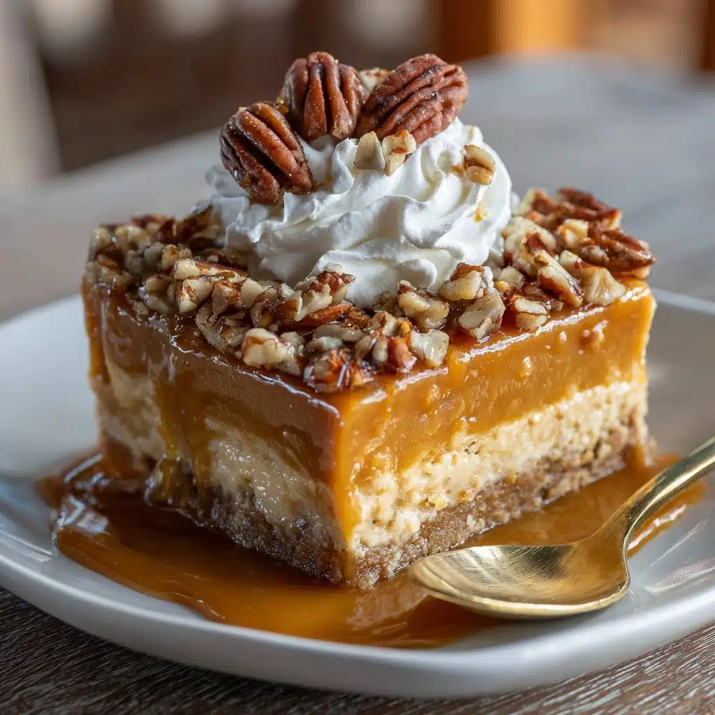 Caramel Pumpkin Cobbler with Pecans Recipe - Recipe Image