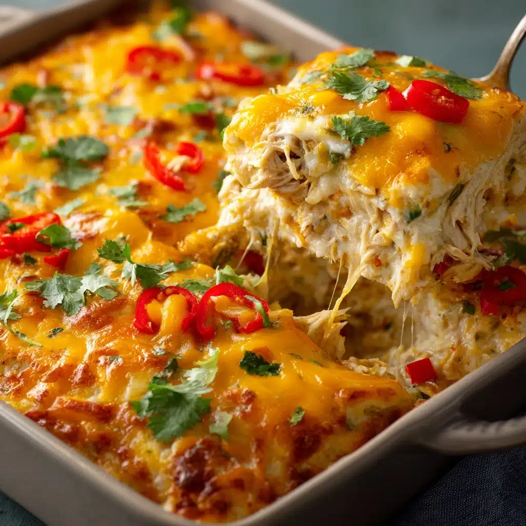 Fajita Chicken Casserole Recipe - Recipe Image