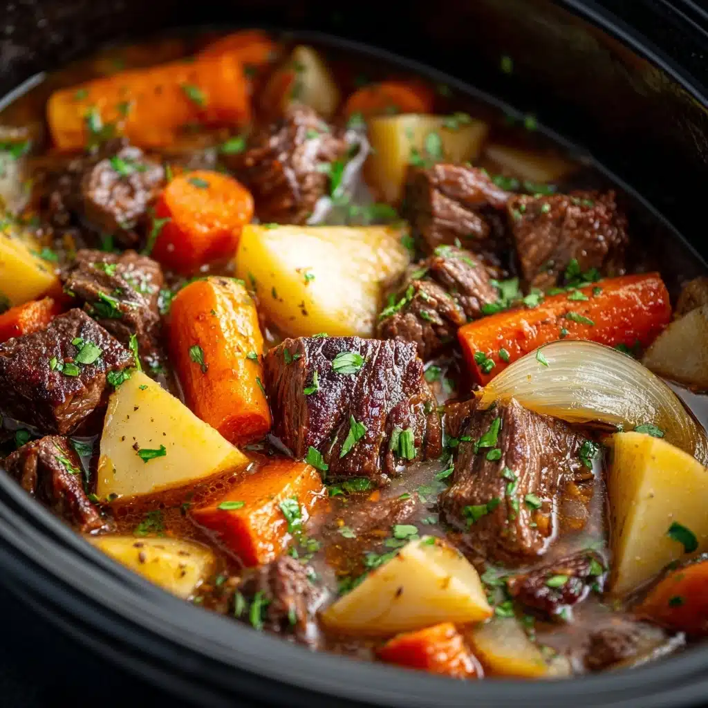 Crock Pot Beef Stew Recipe - Recipe Image