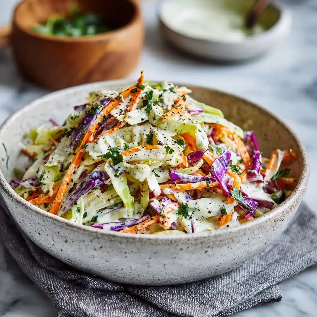 Best Old-Fashioned Creamy Coleslaw Recipe - Recipe Image
