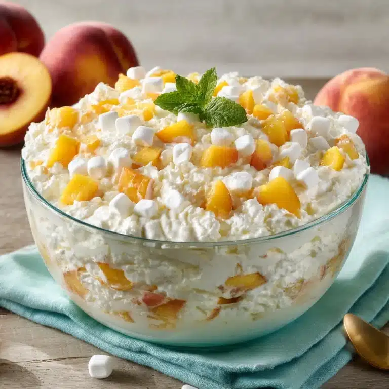 Peach Fluff Salad Recipe