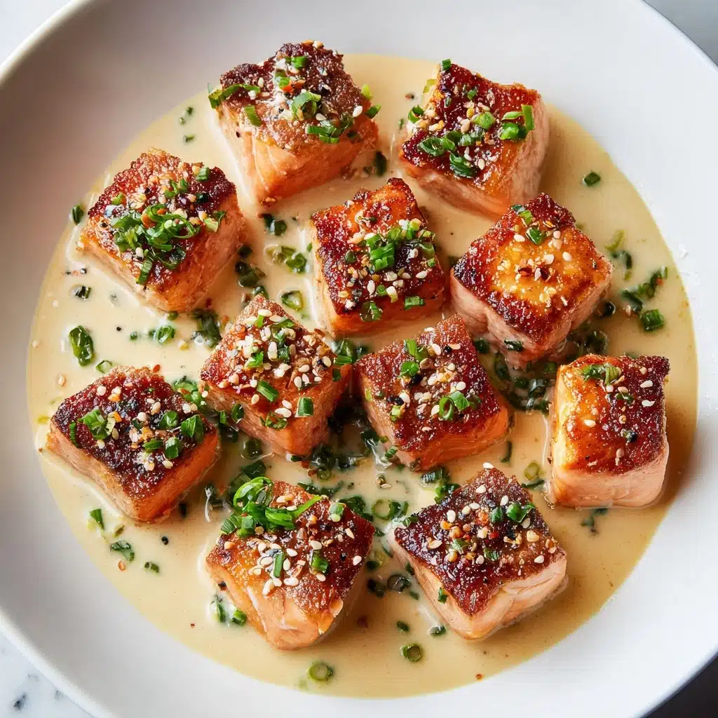 Crispy Spicy Salmon Bites Recipe - Recipe Image