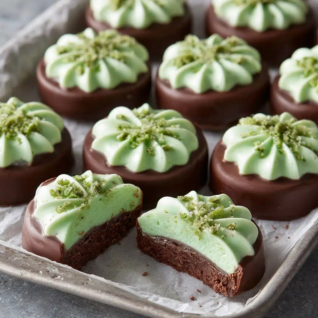 Chocolate Mint Creams Recipe - Recipe Image
