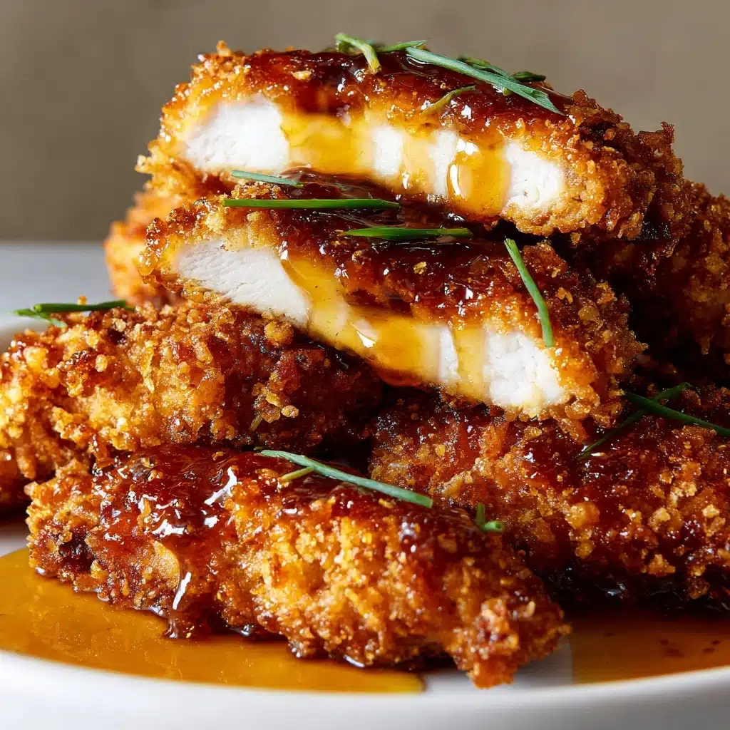 Double Crunch Honey Garlic Chicken Recipe - Recipe Image