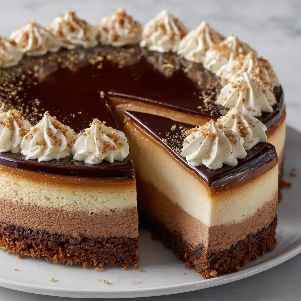 No-Bake Chocolate Peanut Butter Cheesecake Recipe