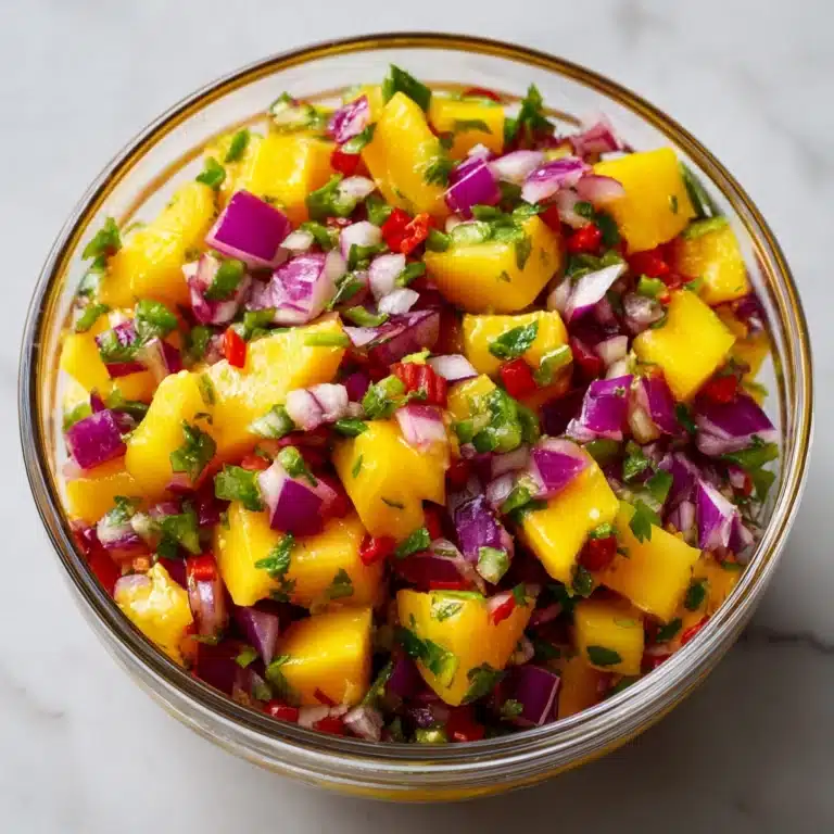 Fresh Peach Salsa Recipe