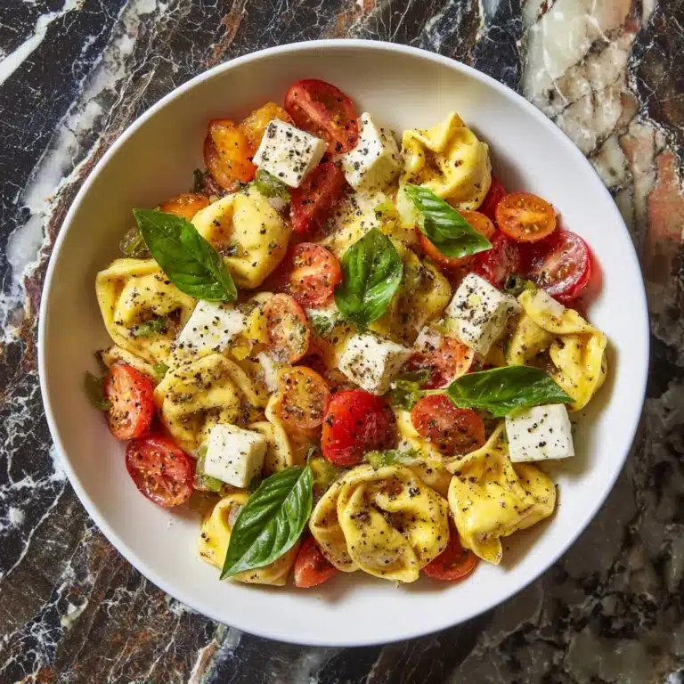 Tortellini Caprese Salad Recipe