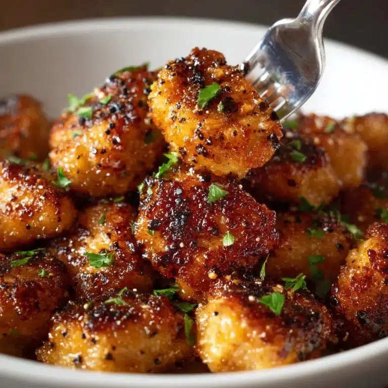 Garlic Butter Chicken Bites Recipe
