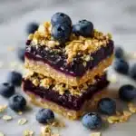 Blueberry Oatmeal Breakfast Bars Recipe