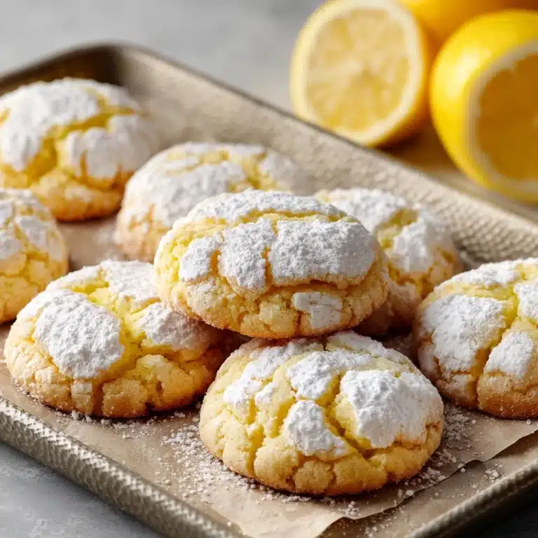 Lemon Poundcake Cookies Recipe