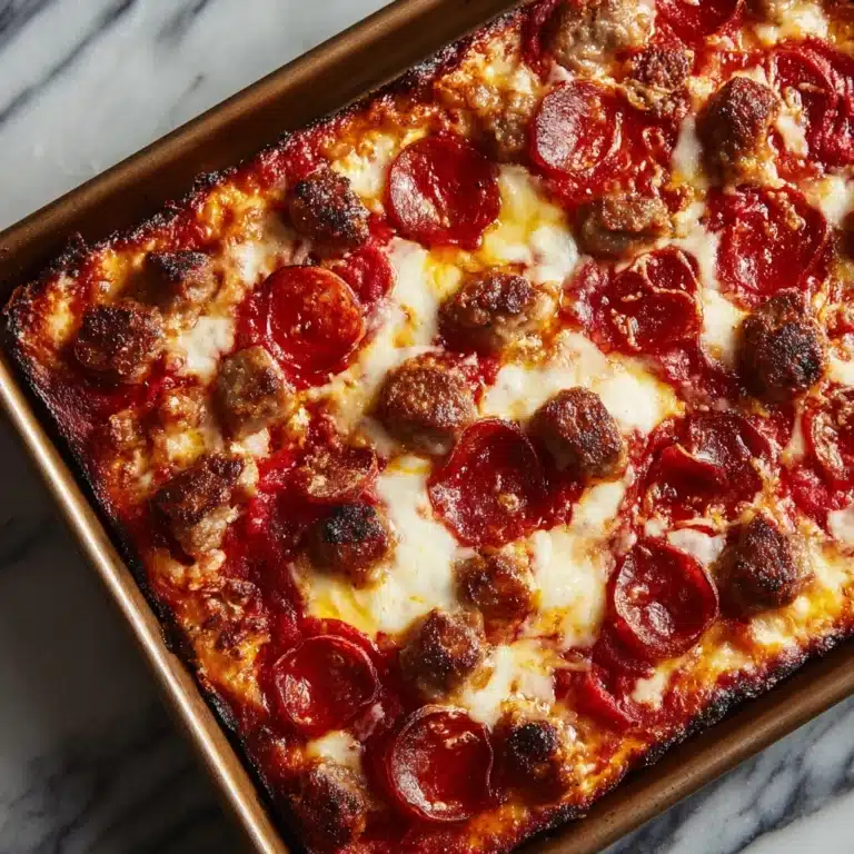 Meat Lovers Pizza Casserole Recipe