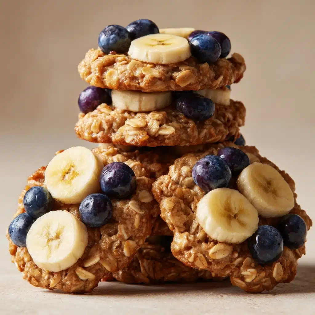 Banana Blueberry Breakfast Cookies Recipe - Recipe Image