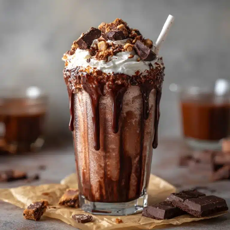 Brownie Milkshake Recipe