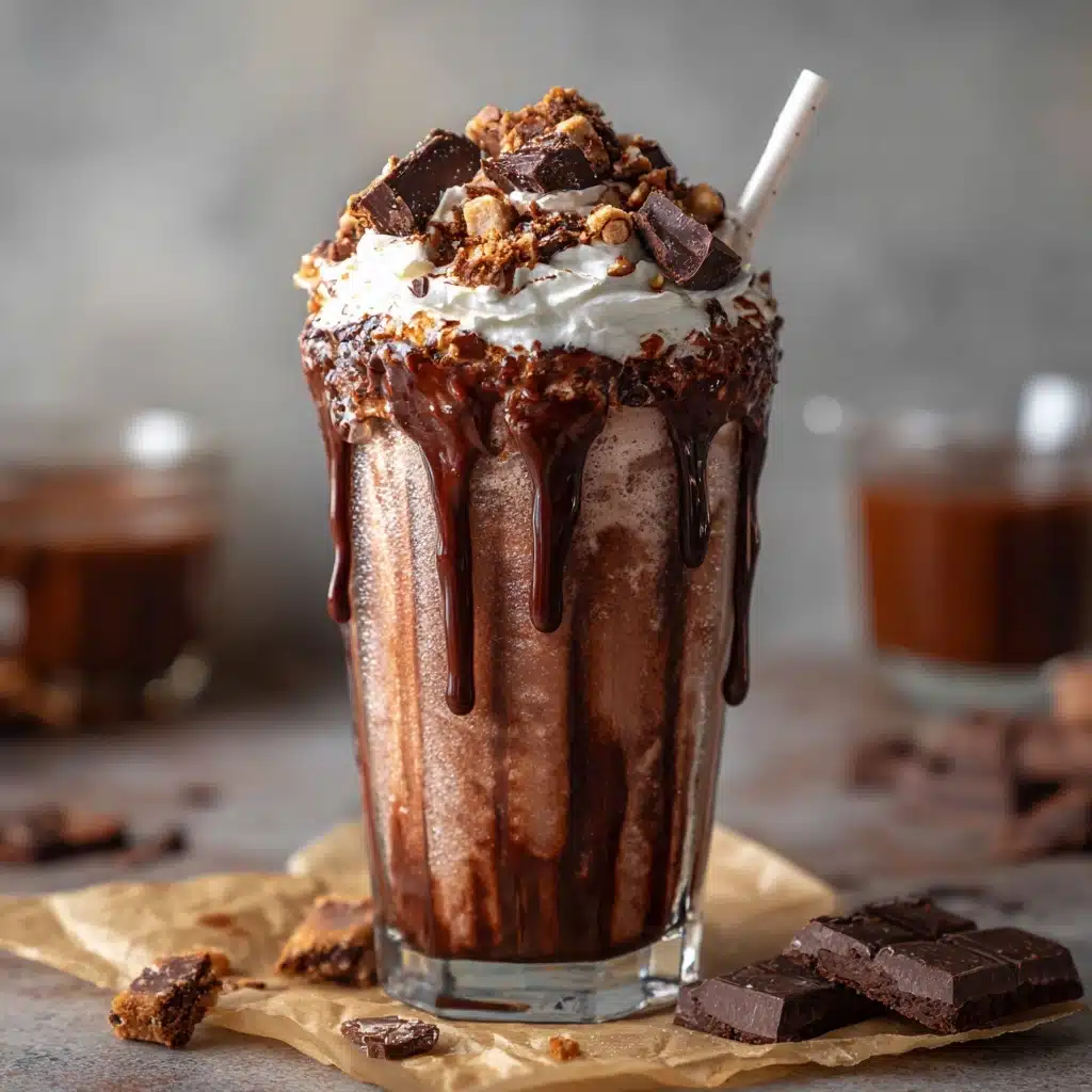 Brownie Milkshake Recipe - Recipe Image