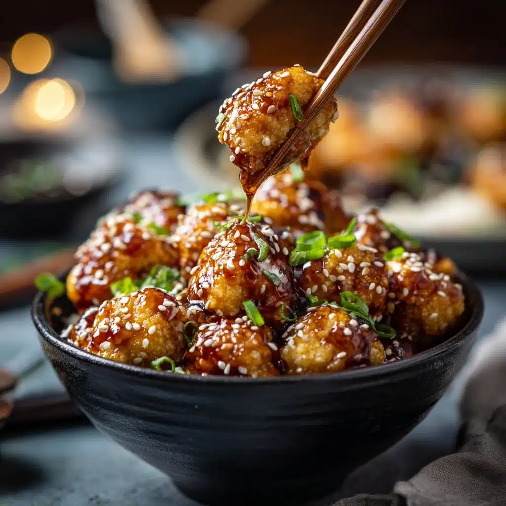 Sticky Sesame Cauliflower Recipe