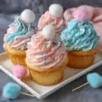 Cotton Candy Cupcakes Recipe