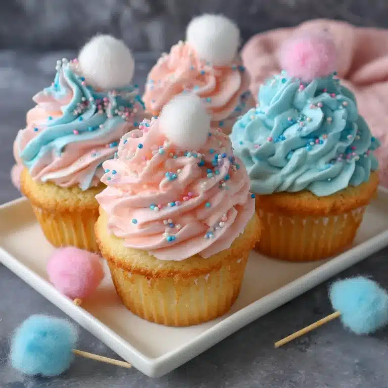 Cotton Candy Cupcakes Recipe