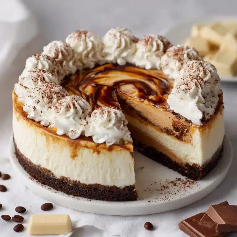 Sumptuous Espresso-Infused Biscuit and Cream Cheese Cake Recipe
