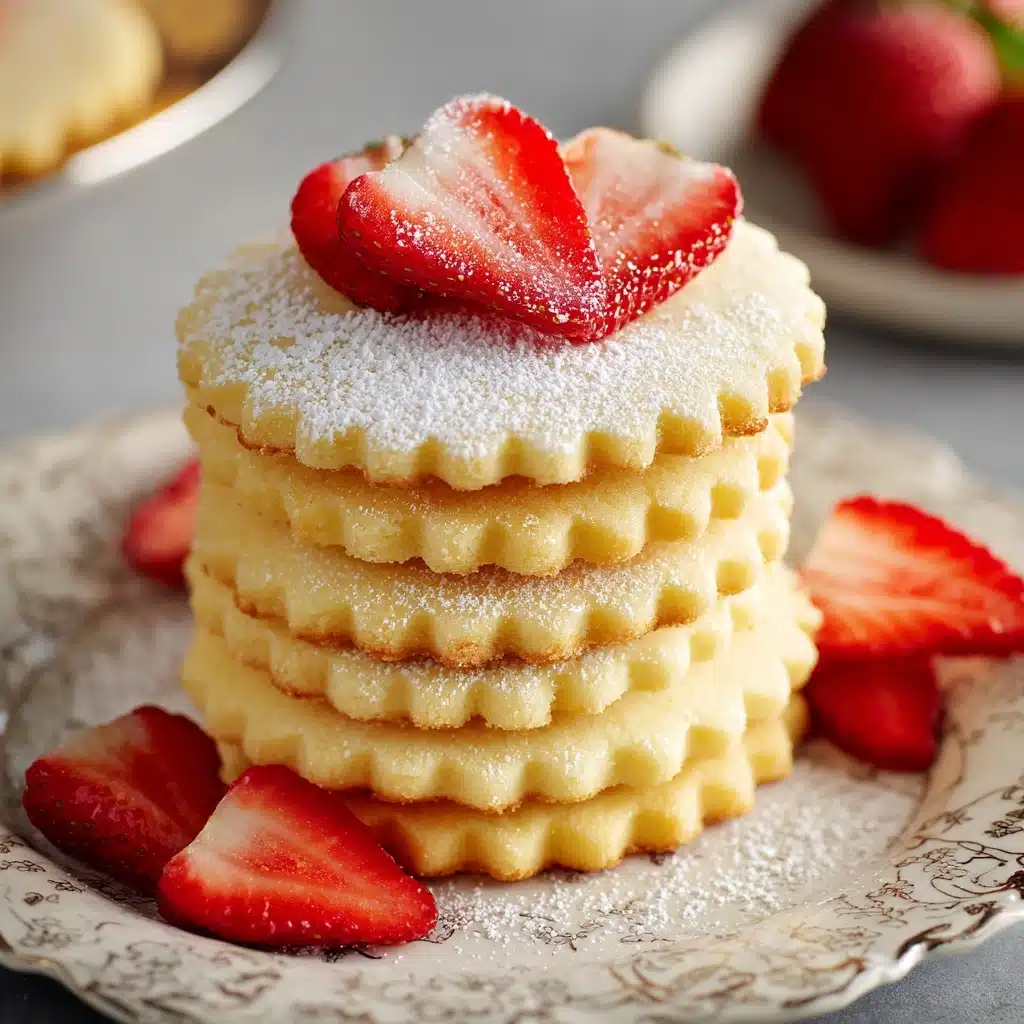Strawberry Shortbread Cookies Recipe