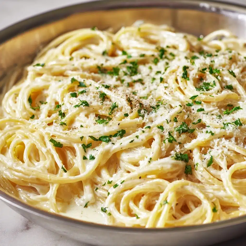 Garlic Parmesan Pasta (One Pot!) Recipe - Recipe Image