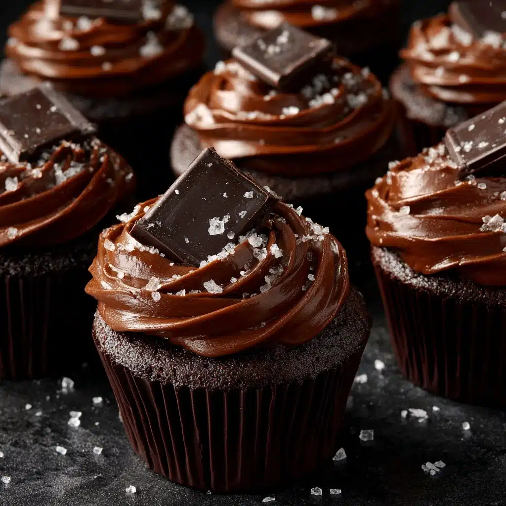 Salted Caramel Chocolate Mousse Cups Recipe - Recipe Image