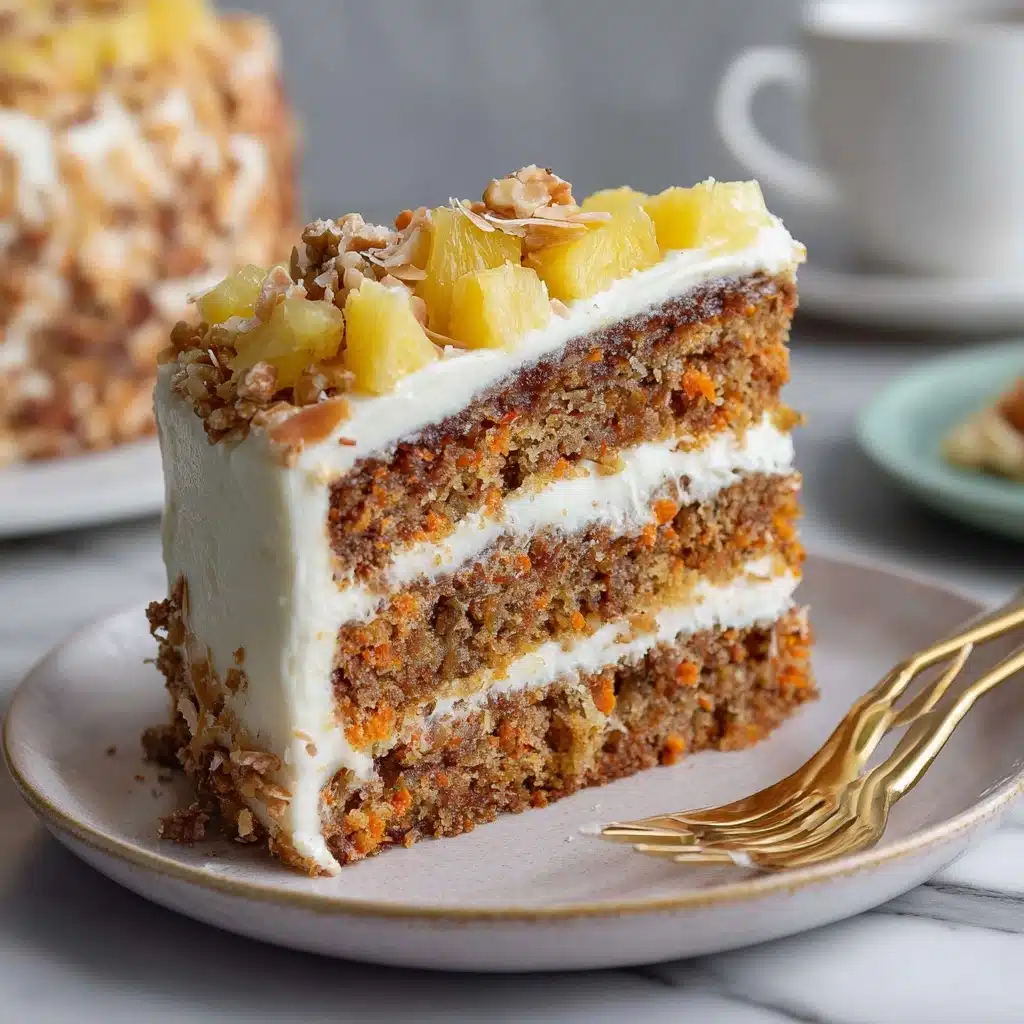 Hawaiian Carrot Pineapple Cake Recipe