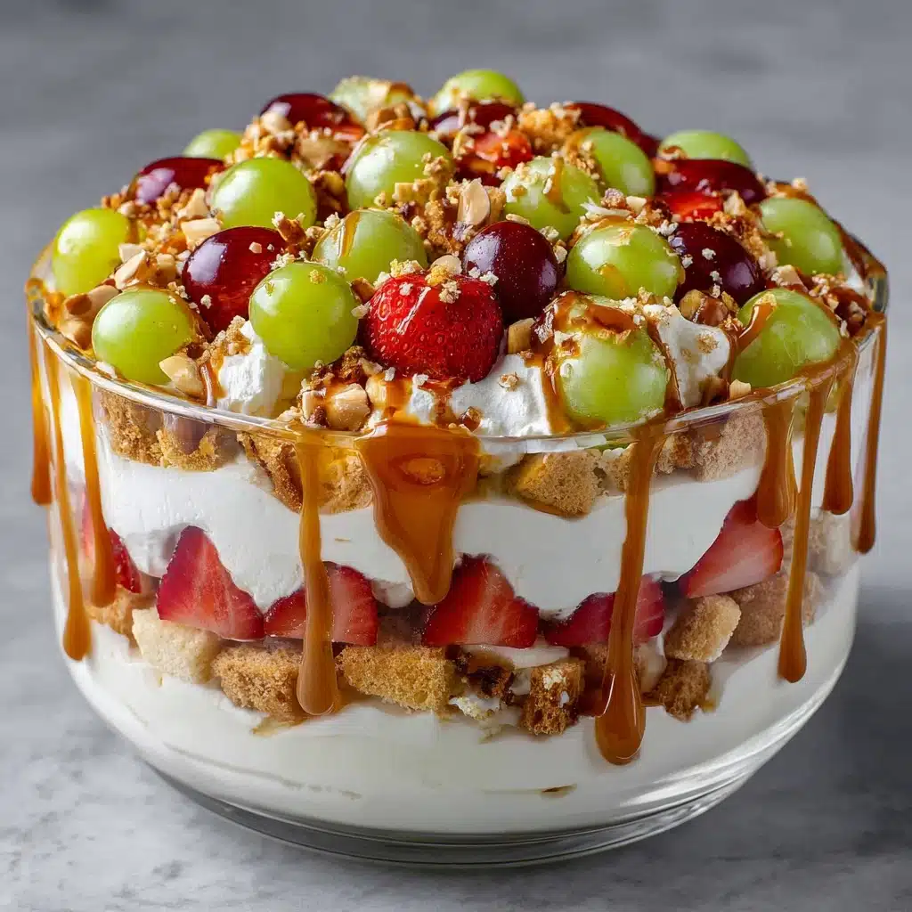 Caramel Crunch Cheesecake Fruit Salad Recipe