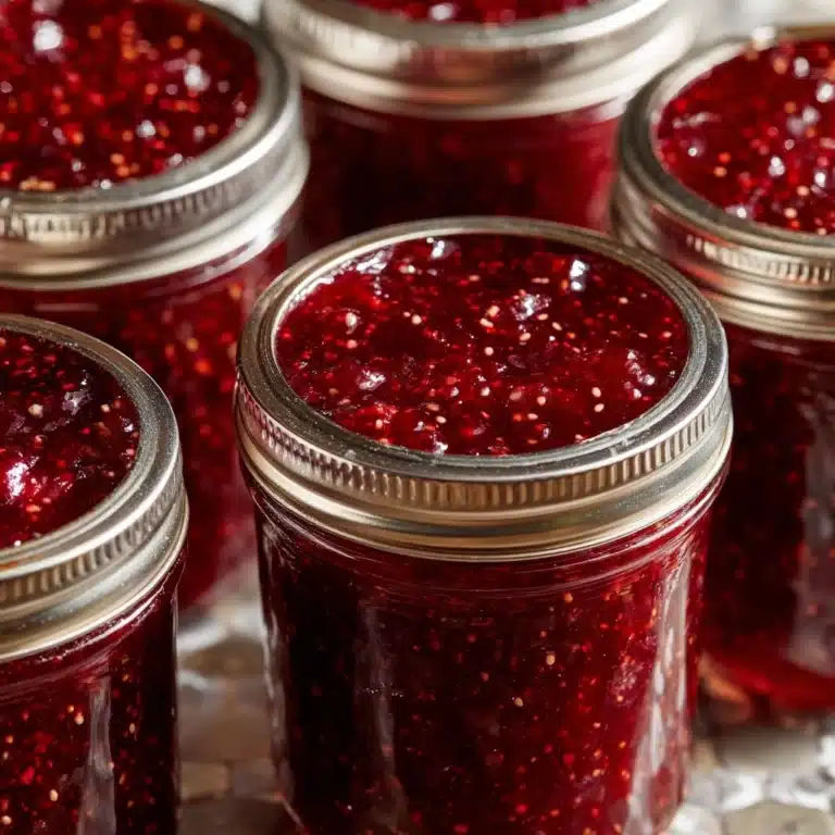 Rhubarb and Strawberry Jam Recipe